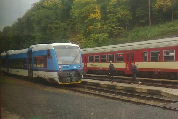 Vlak Humprecht odveze cestující do ráje