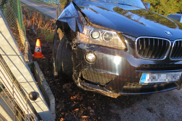 Řidička BMW nadýchala po nehodě rekordních 4,67 promile